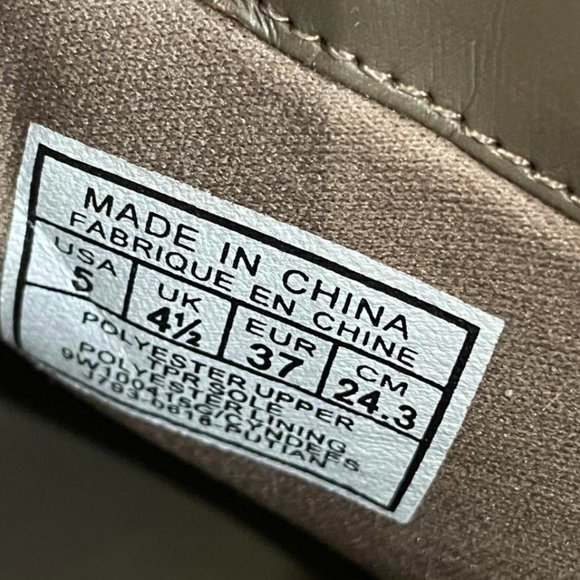 Nine West Taupe Ankle Boots With Bow - Picture 3 of 4